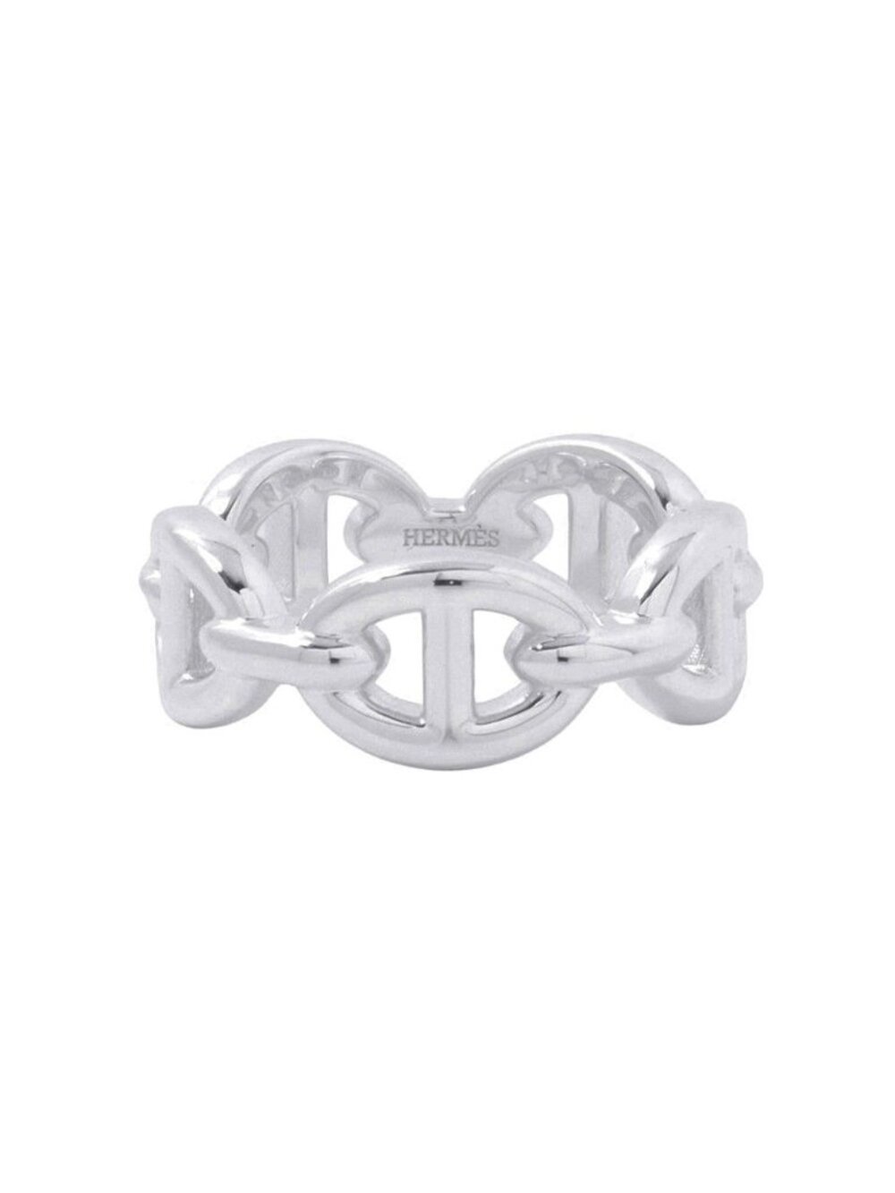 Hermes Ring Chaine D'ancre Enchainee PM